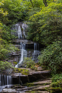 Tom Branch Falls   Deep Creek Trail