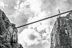Bridge in the mountains