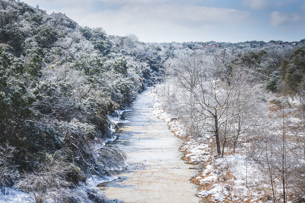Scenic Landscape In Georgetown Print