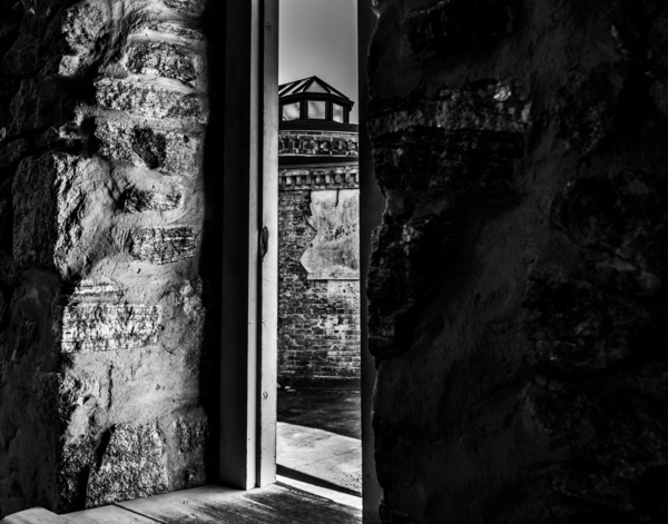 Window View at Eastern State Penitentiary Print