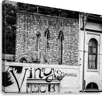 Speakeasy Music Scene Canvas Print