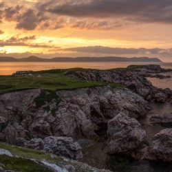 At the end of the road