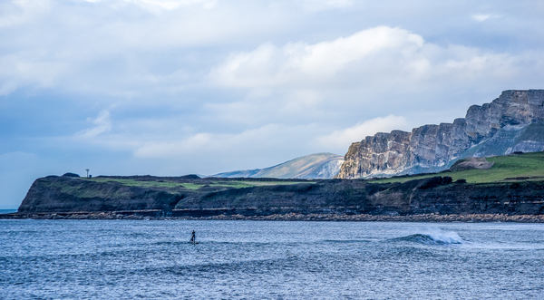 SUN KISSED CLIFFS Print