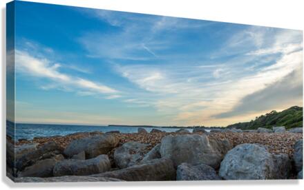 WHISPY CLOUDS Canvas Print