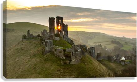 WARM WINDOWS Canvas Print