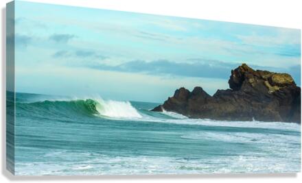 LONELY LINE UP Canvas Print