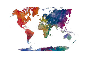 world map
