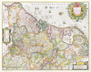 old map of germany