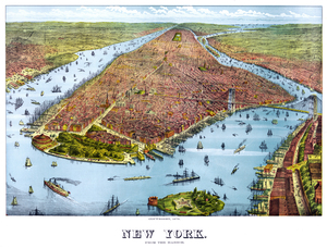 old map of new york