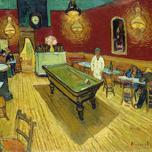 The Night Cafe 1888 by Vincent van Gogh