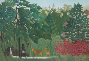 1711 Henri Rousseau The Waterfall