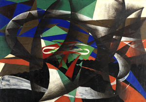 1759 Giacomo Balla manifestacion patriotica