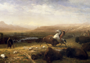 1820 Albert Bierstadt The Last of the Buffalo