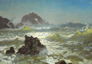 1826 Albert Bierstadt Seal Rock California