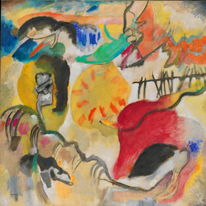 wassily kandinsky Improvisation 27 Garden of Love 