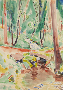 2554 Oskar Moll Waldbach II 1920