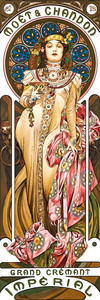 2608 alfons mucha Moet Chandon