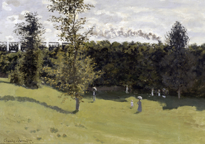 2638 Claude Monet Train in the Countryside