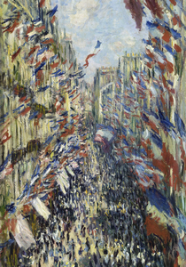 2653 Claude Monet The Rue Montorgueil in Paris  C