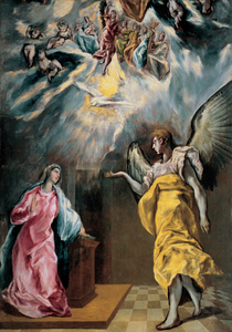 2741 el greco Annunciation