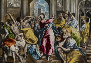 2744 El Greco The Purification of the Temple
