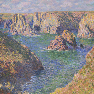 Monet landscape painting wall art