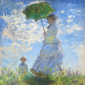 claude Monet woman painting