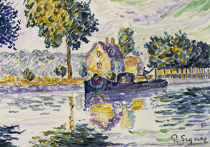 2792  Paul Signac View of the Seine