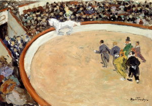 3047 Louis Abel Truchet The Medrano circus boule