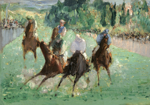 3065 Edouard Manet At the Races c.1875