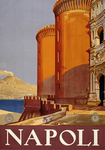 napoli vintage poster