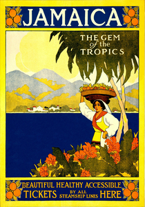 jamaica vintage poster