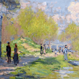 Claude Monet Spring by the Seine 1878