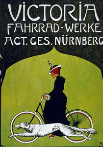 Victoria vintage travel poster