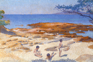 4311 Henri Edmond Cross Beach at Cabasson 1891nda