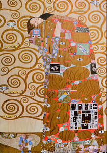 4474 Gustav Klimt enhanced with artificial intell