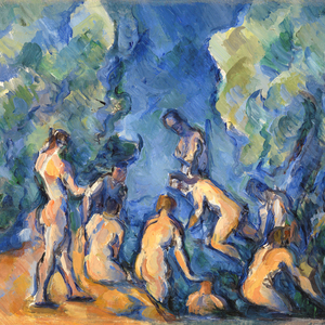 paul cezanne Bathers Baigneurs 1902 1904