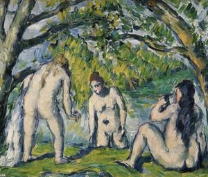 Paul Cezanne  Three Bathers