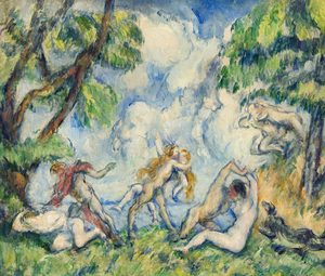 Paul Cezanne The Battle of Love 1880