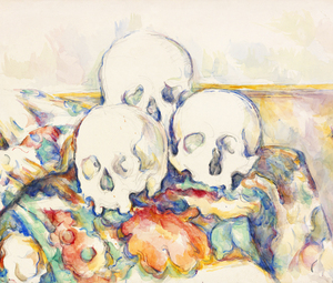 Paul Cezanne The Three Skull 1902