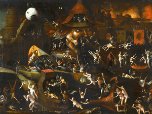 Jheronimus Bosch - Hieronymus Bosch The Harrowing of Hell