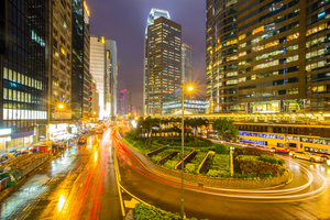  hong kong central skyline