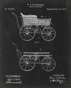 Child s Carriage Patent patents industrial  1