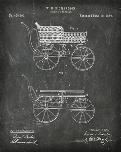 Child s Carriage Patent patents industrial  2
