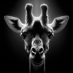113 portrait of a giraffe