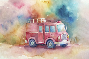 12 camion de bomberos