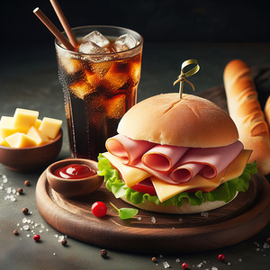 29 Sandwich bread tomato lettuce and yellow chees