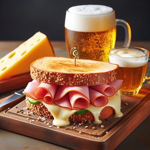 31 Sandwich bread tomato lettuce and yellow chees