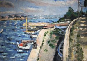 3301 henri matisse View of Antibes