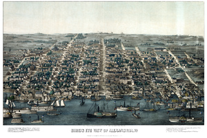 4799 Pictorial map Alexandria   Virginia   1863.j